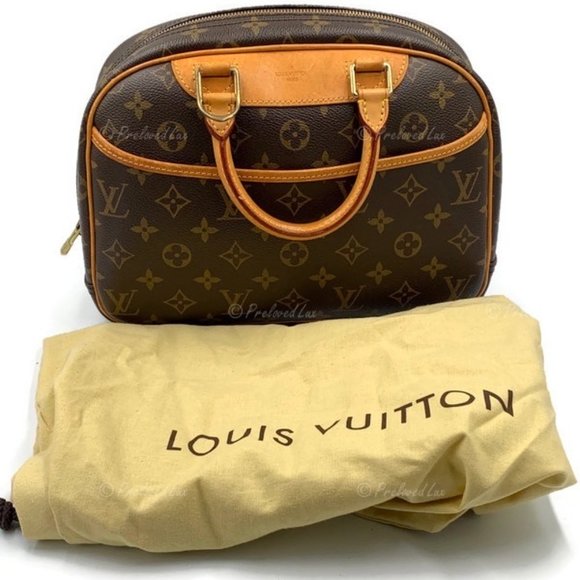 Authentic LOUIS VUITTON Monogram Trouville Bag - Picture 2 of 11